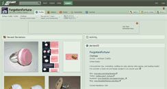 Desktop Screenshot of forgottenfortune.deviantart.com