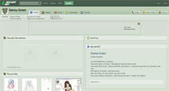 Desktop Screenshot of danny-green.deviantart.com