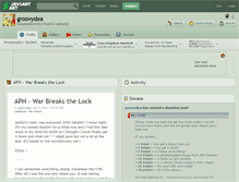 Tablet Screenshot of groovydea.deviantart.com