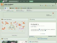 Tablet Screenshot of little-candace1.deviantart.com