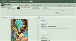 Desktop Screenshot of antivulano.deviantart.com