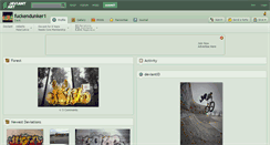 Desktop Screenshot of fuckendunker1.deviantart.com