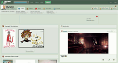 Desktop Screenshot of muramii.deviantart.com
