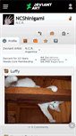Mobile Screenshot of ncshinigami.deviantart.com
