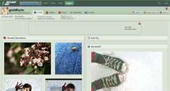 Desktop Screenshot of golddfische.deviantart.com