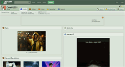 Desktop Screenshot of omen2501.deviantart.com