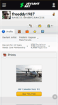 Mobile Screenshot of freeddy1987.deviantart.com