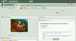 Desktop Screenshot of nubblebubble123.deviantart.com