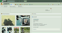 Desktop Screenshot of cristaltenjou.deviantart.com