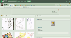 Desktop Screenshot of kumapa.deviantart.com