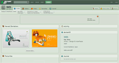 Desktop Screenshot of idolls.deviantart.com