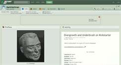 Desktop Screenshot of markhartman.deviantart.com