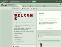 Tablet Screenshot of fantrolled.deviantart.com