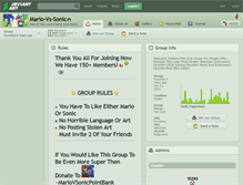 Tablet Screenshot of mario-vs-sonic.deviantart.com