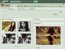 Tablet Screenshot of i-jackie.deviantart.com