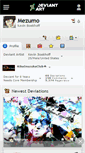 Mobile Screenshot of mezumo.deviantart.com