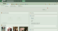 Desktop Screenshot of nhyue.deviantart.com