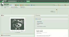 Desktop Screenshot of hum-hum.deviantart.com