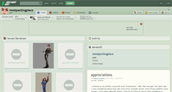 Desktop Screenshot of meatpackingplace.deviantart.com