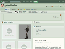 Tablet Screenshot of meatpackingplace.deviantart.com