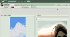 Desktop Screenshot of mysticfay.deviantart.com