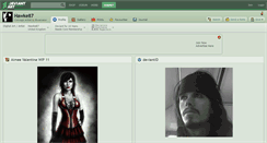 Desktop Screenshot of hawke87.deviantart.com