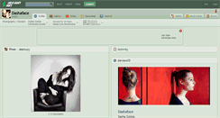 Desktop Screenshot of dashaface.deviantart.com