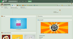 Desktop Screenshot of juve-lover.deviantart.com