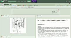 Desktop Screenshot of lyokoluver94.deviantart.com