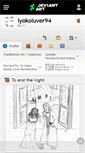 Mobile Screenshot of lyokoluver94.deviantart.com