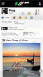 Mobile Screenshot of peug.deviantart.com