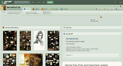 Desktop Screenshot of narniafanclub.deviantart.com