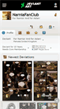 Mobile Screenshot of narniafanclub.deviantart.com