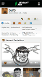 Mobile Screenshot of dolfd.deviantart.com