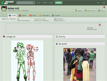 Tablet Screenshot of keiser-roll.deviantart.com