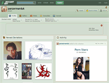 Tablet Screenshot of panzermarduk.deviantart.com