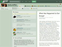 Tablet Screenshot of mustlovepits.deviantart.com