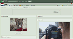Desktop Screenshot of lidial.deviantart.com