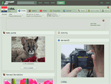 Tablet Screenshot of lidial.deviantart.com