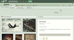 Desktop Screenshot of fenomen.deviantart.com