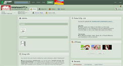 Desktop Screenshot of hetahazard-fc.deviantart.com
