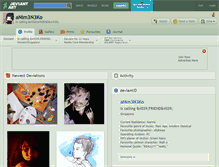 Tablet Screenshot of anim3n3ko.deviantart.com