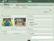 Tablet Screenshot of giool92.deviantart.com