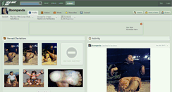 Desktop Screenshot of boompanda.deviantart.com