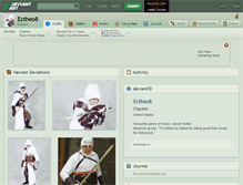Tablet Screenshot of ectheo8.deviantart.com