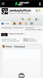 Mobile Screenshot of janmurphyphoto.deviantart.com