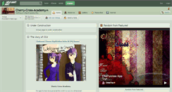 Desktop Screenshot of cherry-cross-academy.deviantart.com