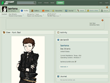 Tablet Screenshot of laertena.deviantart.com