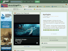Tablet Screenshot of deverythingart.deviantart.com
