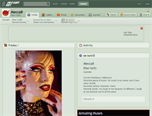 Tablet Screenshot of mecca8.deviantart.com